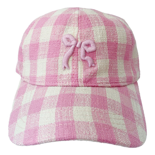 Valentine's Day | Bow Gingham Hat