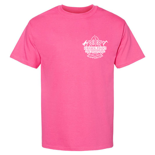 Crown Point Fire Supporters: Breast Cancer Awareness Shirt