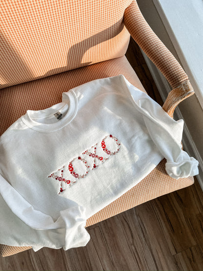 Valentine's Day | XO Floral Crewneck