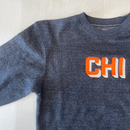chicago bears embroidery sweater