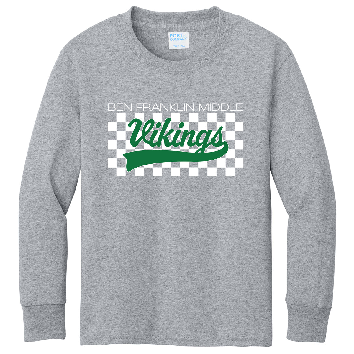 Ben Franklin Middle School: Checkered Shirt
