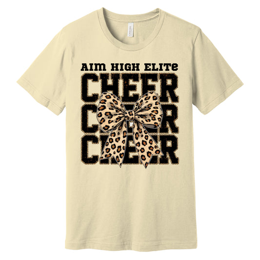 Aim High Elite: Cheer Bow Tee