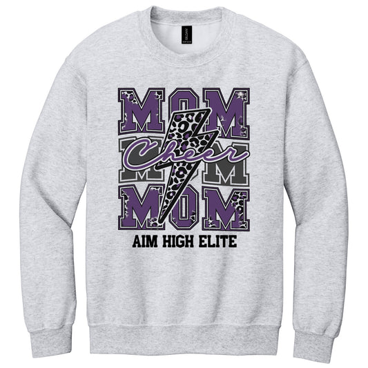 Aim High Elite: Cheer Mom Crewneck Sweatshirt
