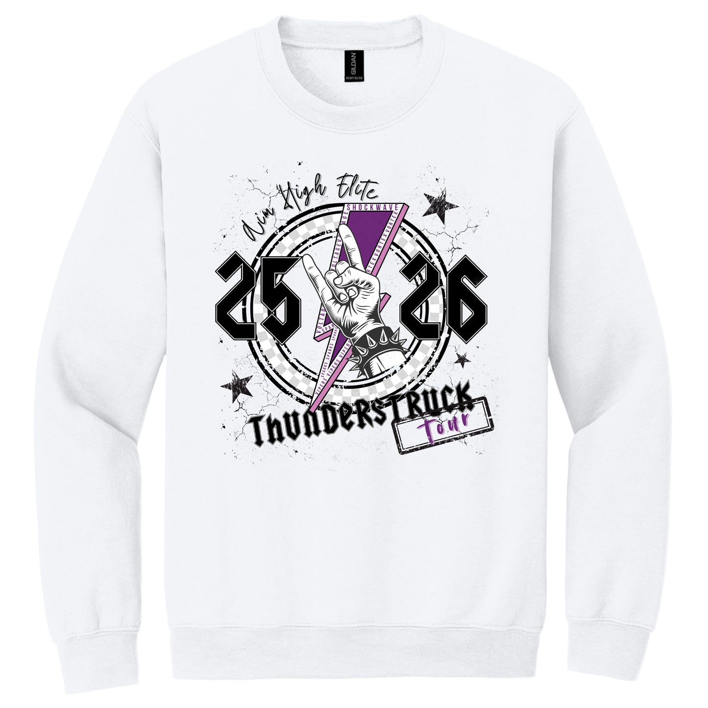 Aim High Elite: Thunderstruck Tour Shirt