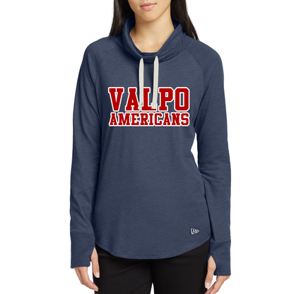 Valpo Americans: Cowl Long Sleeve Tee