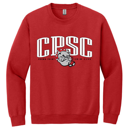 Crown Point Swim Club: Logo Crewneck Sweatshirt