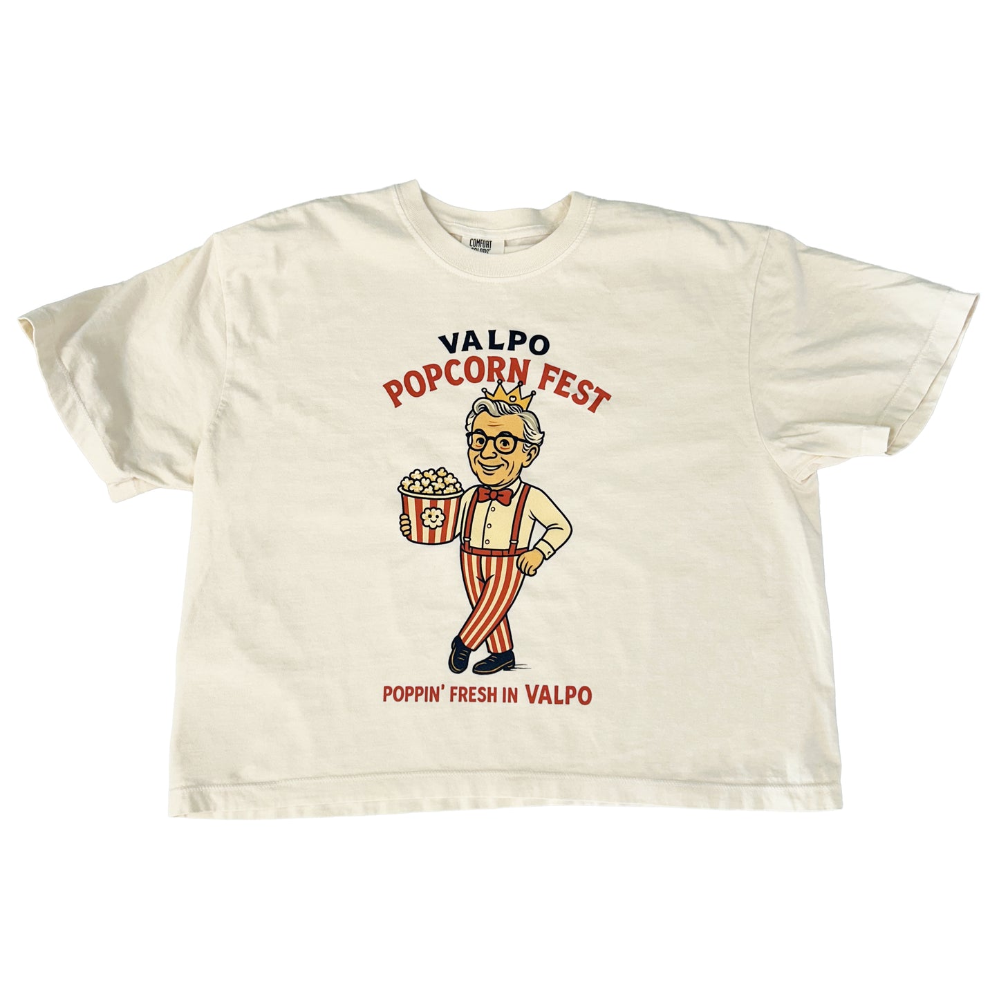 Valparaiso Popcorn Fest: Poppin' Fresh Boxy Tee