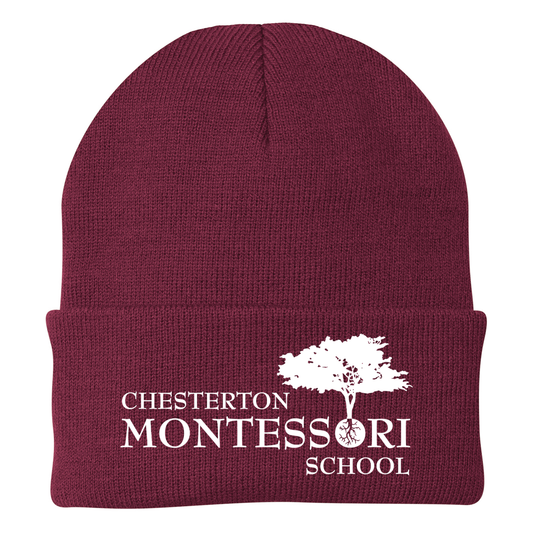 Chesterton Montessori School: Embroidered Beanie