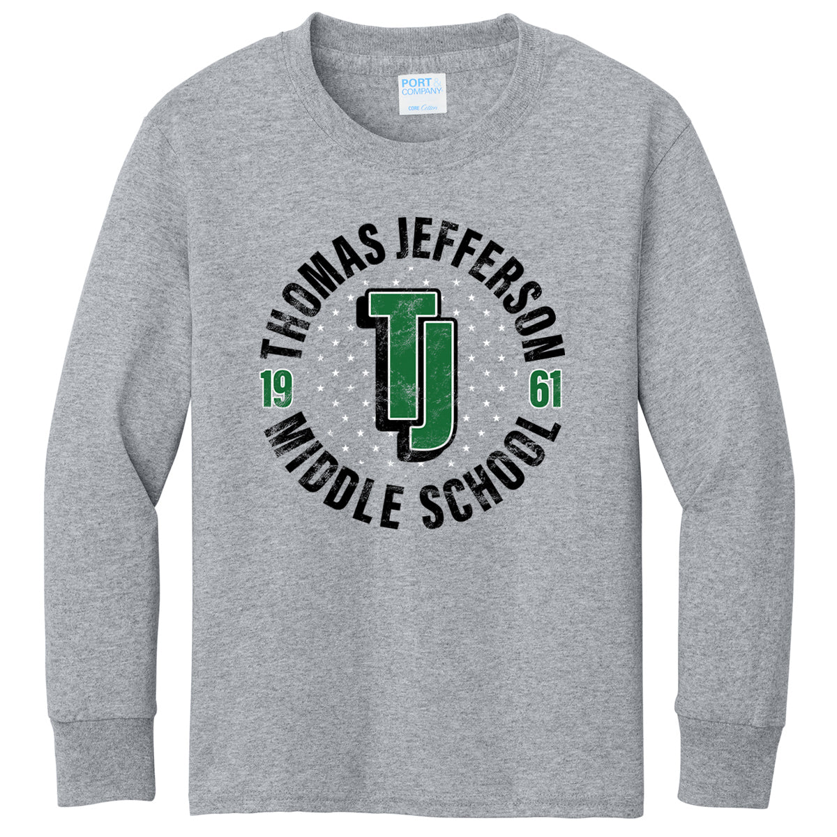 Thomas Jefferson Middle School: Distressed Shirt