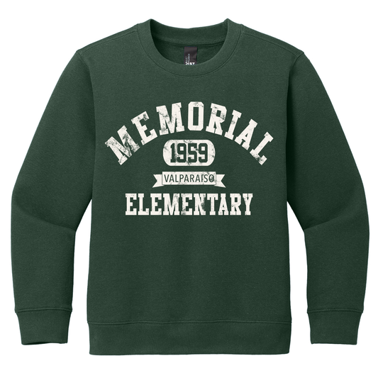 Memorial Elementary School: Preppy Crewneck