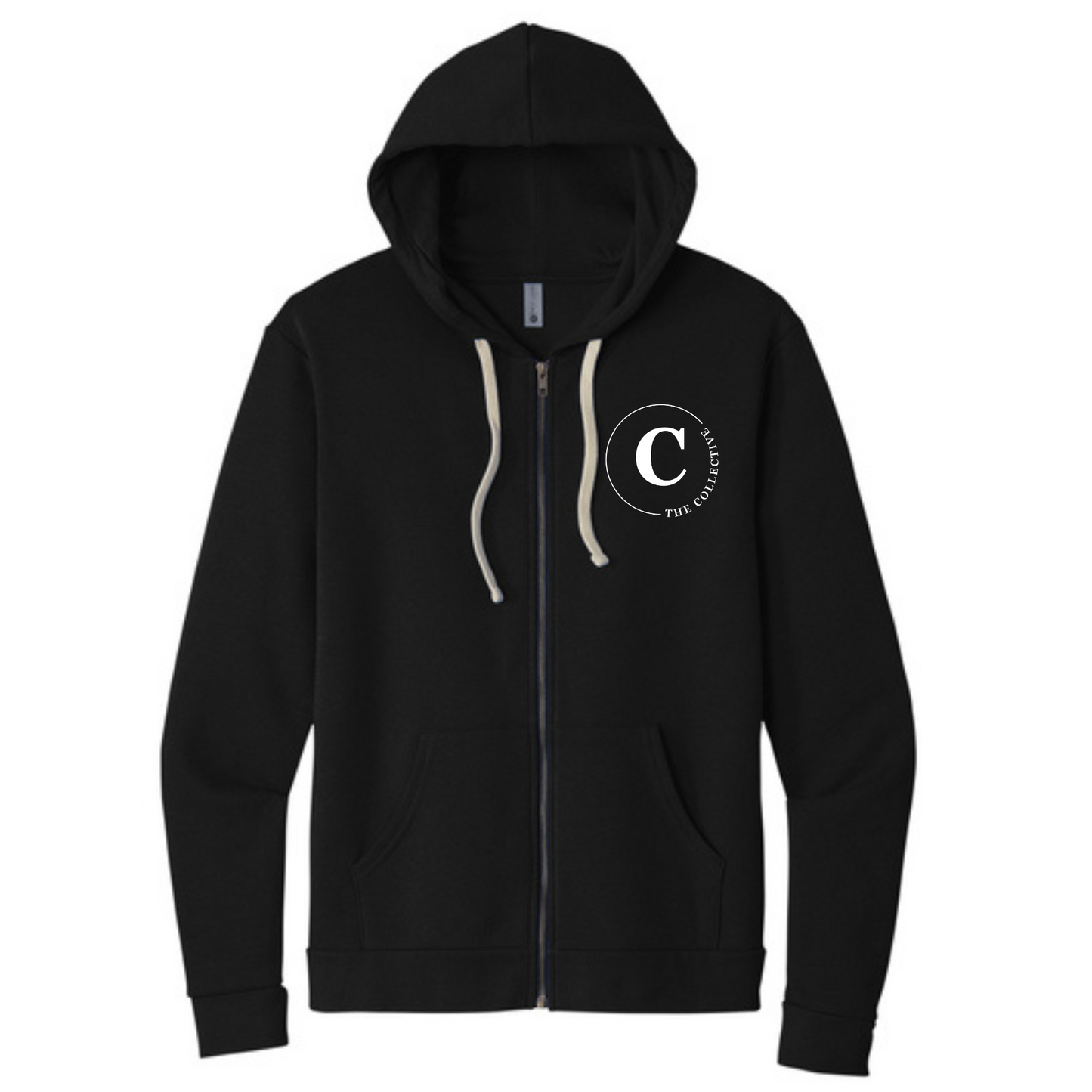 The Collective: Heat Pressed Zip Hoodie