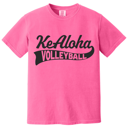 KeAloha Volleyball: Soft Flock Varsity Tee