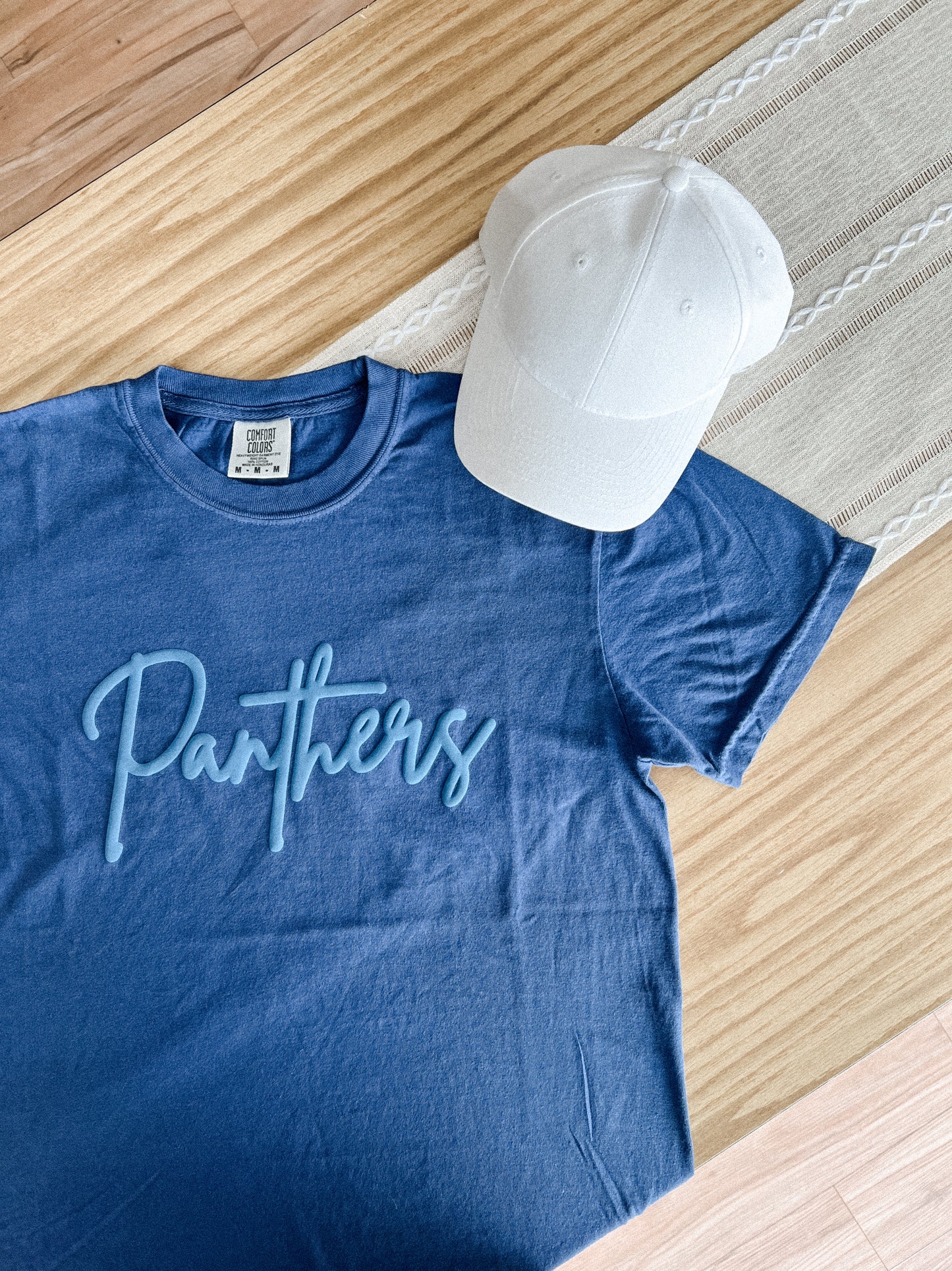 Saint Paul Panthers | Puff Comfort Colors® T-Shirt - Nottingham Embroidery