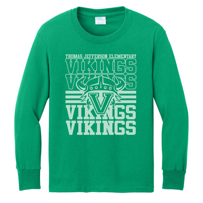Thomas Jefferson Elementary School: Helmet Overlay Shirt