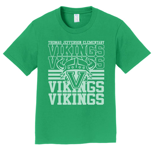 Thomas Jefferson Elementary School: Helmet Overlay Shirt