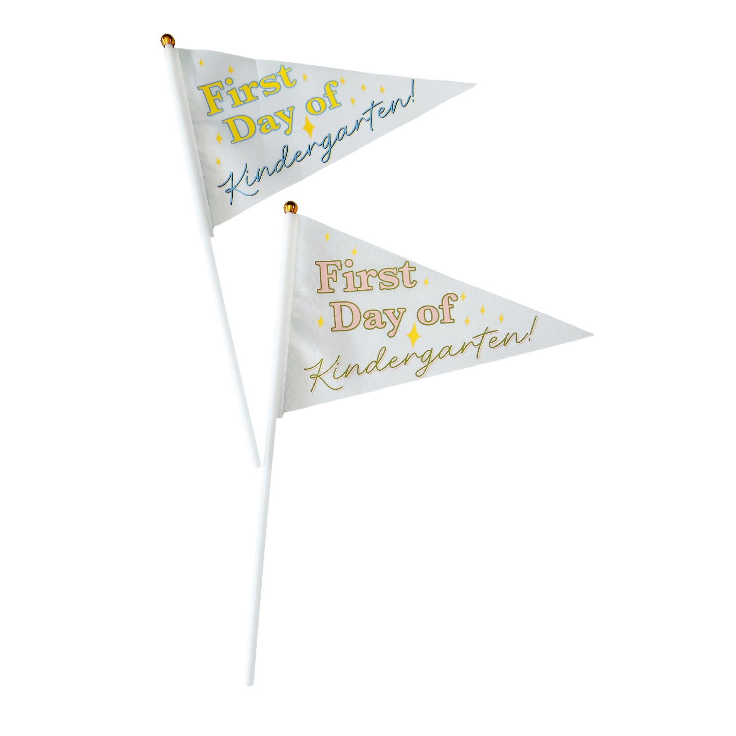 Back to School: Grade Pennant Flag