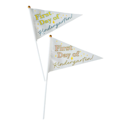 Back to School: Grade Pennant Flag