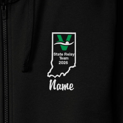 Valparaiso Swim Club: State Relay Team Full-Zip Hoodie