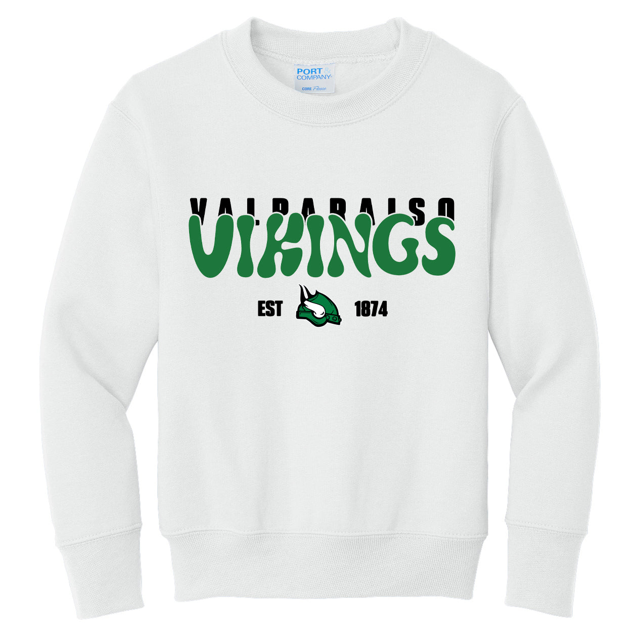 Valparaiso Vikings: Melted Shirt