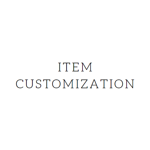 Item Personalization - Nottingham Embroidery
