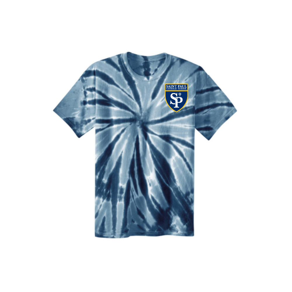 Saint Paul Panthers | Port & Company® Youth Tie-Dye Tee - Nottingham Embroidery