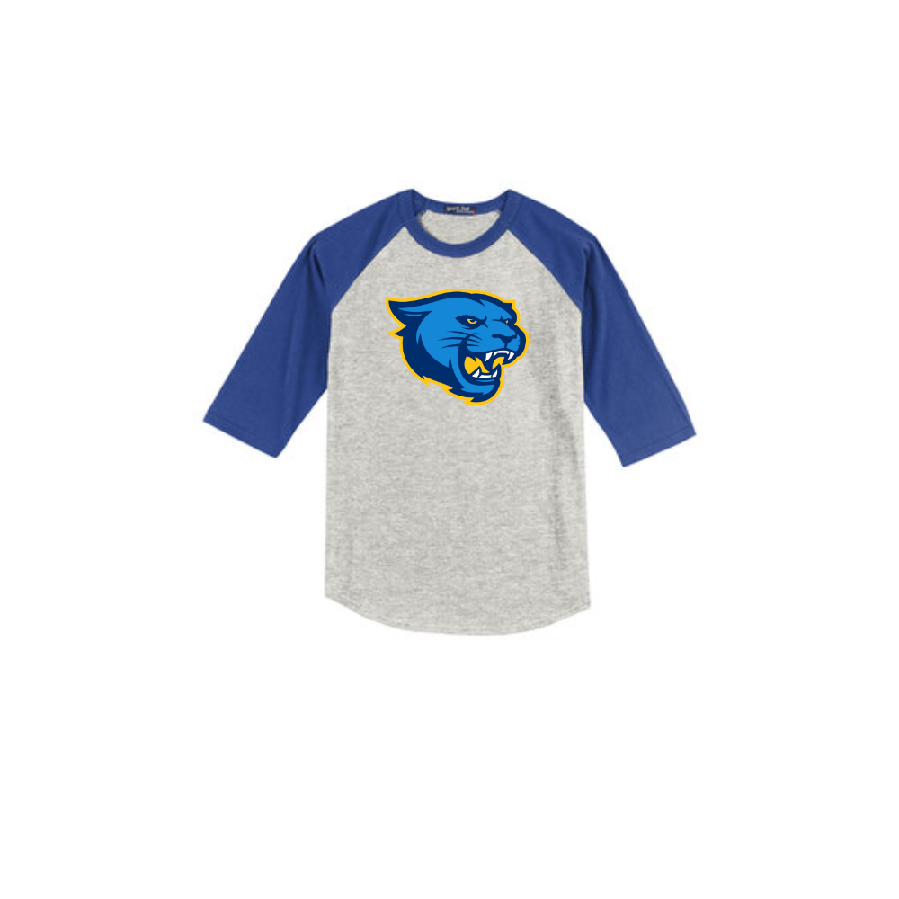 Saint Paul Panthers | Sport-Tek Youth Colorblock Raglan Jersey - Nottingham Embroidery