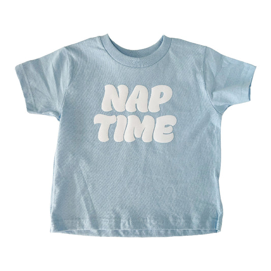 Back to School: Nap Time Soft Flock Tee