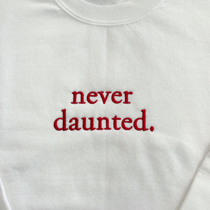 Game Day | Never Daunted Crewneck