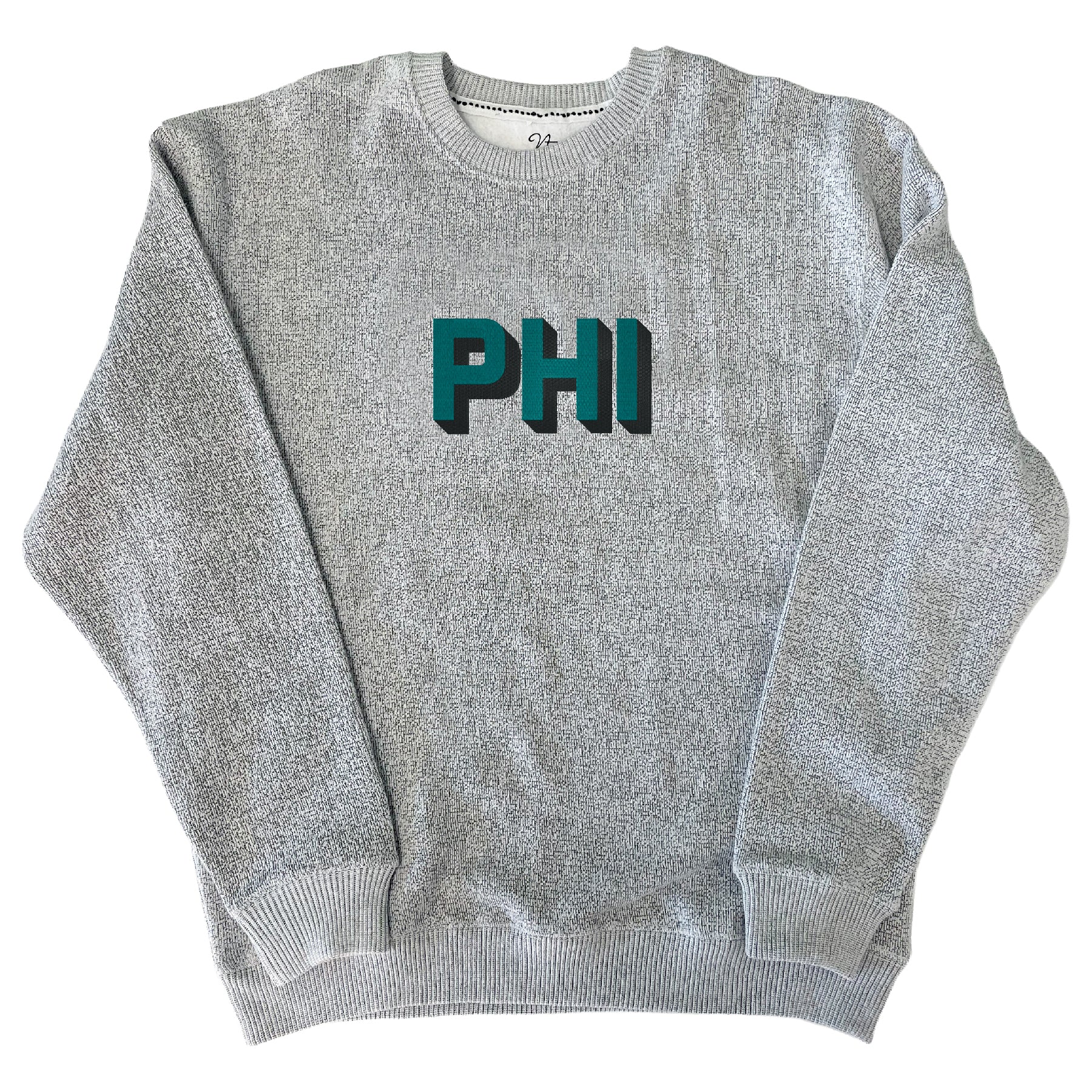philadelphia eagles embroidery sweater
