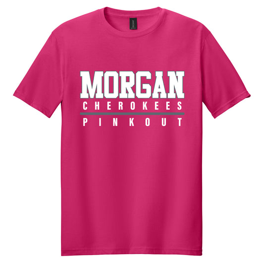 Morgan Cherokees: Pinkout Tee