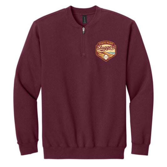 State Park Sluggers: 1/4 Zip Pullover Fleece
