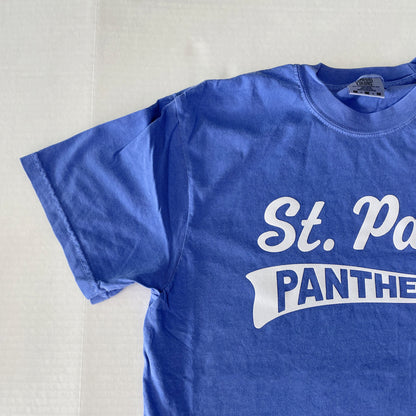 Saint Paul Panthers: Soft Flock Varsity Tee