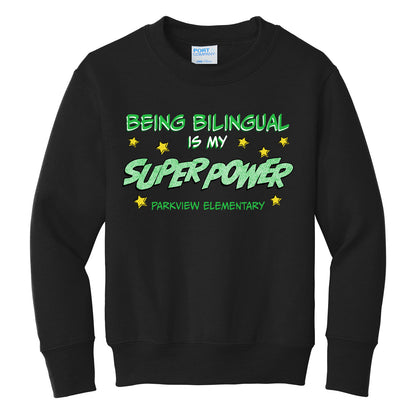 Parkview Elementary School: Bilingual Super Power Shirt