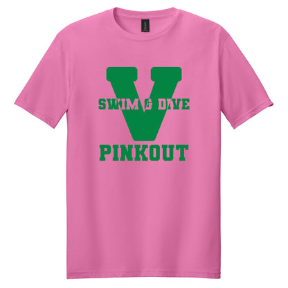 VHS Swim and Dive: Pinkout Tee