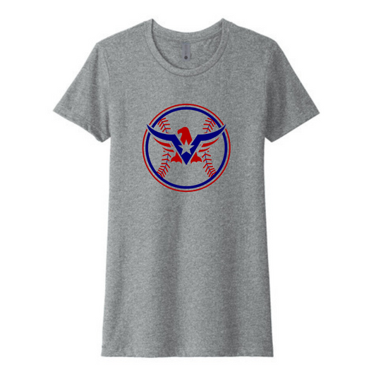 Valpo Americans: Womens Fitted Tee