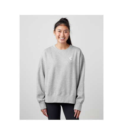 The Collective: Heat Pressed Womens Boxy Crewneck Sweatshirt