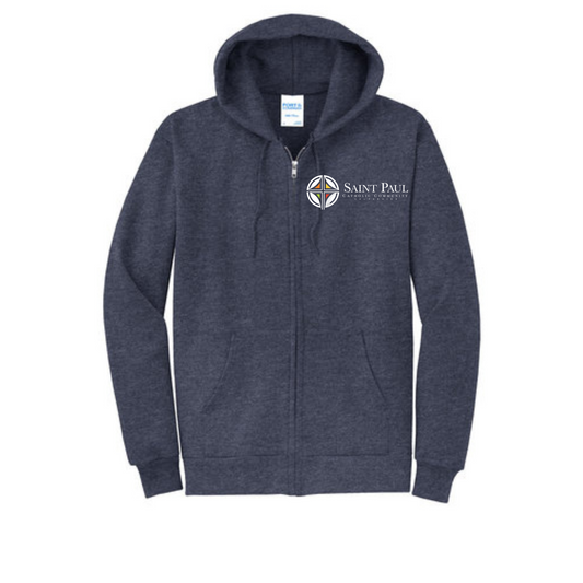 St. Paul Church | Heat Pressed Full Zip-Up Hoodie