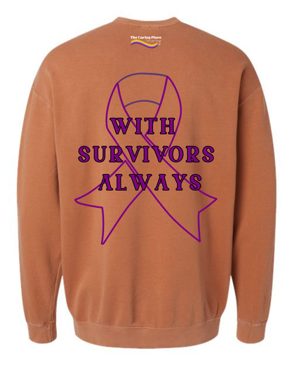 The Caring Place: With Survivors Always Shirt