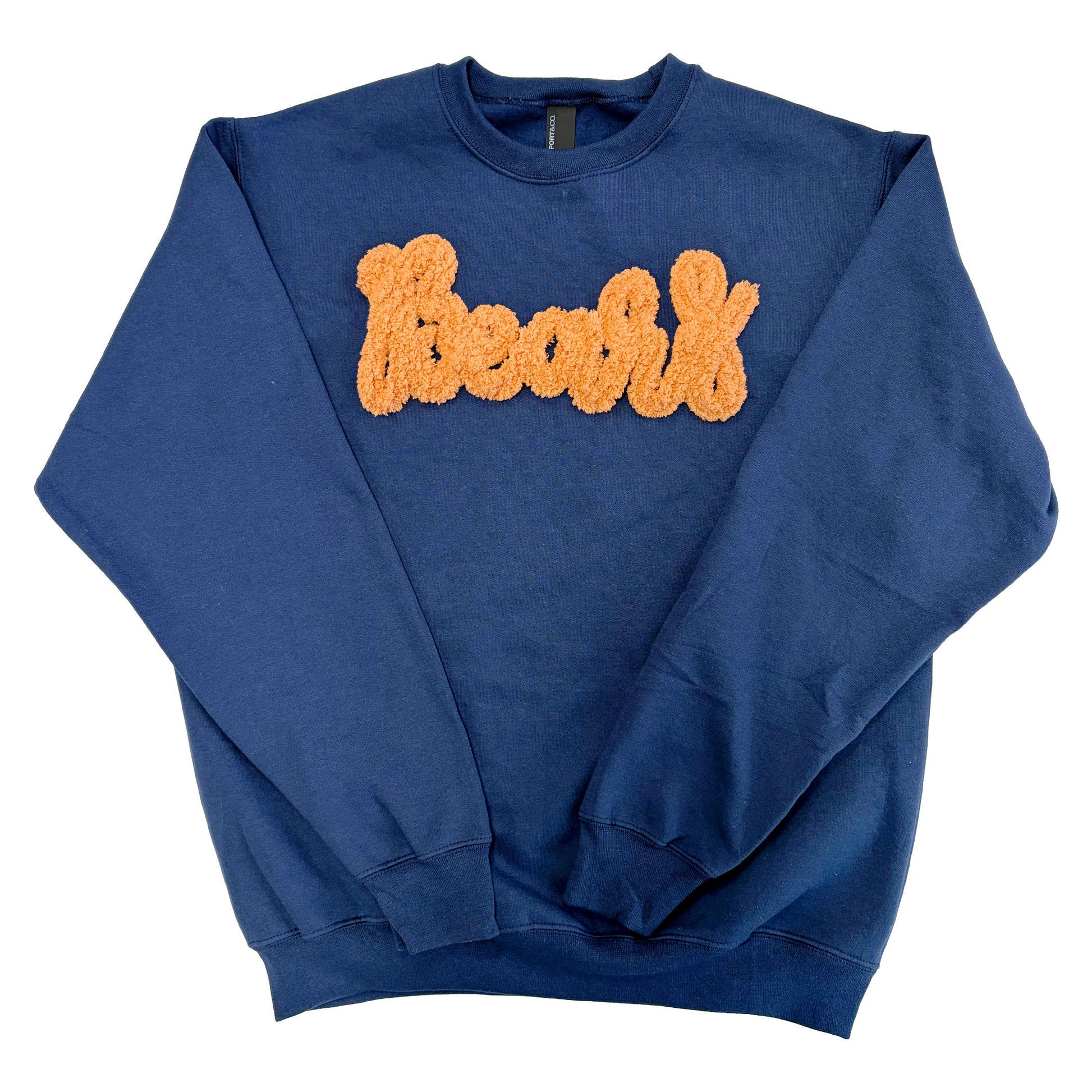 chicago bears yarn embroidery sweatshirt for super bowl playoffs nfl