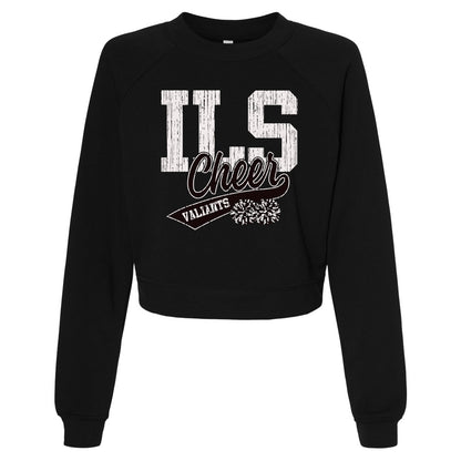 Immanuel Lutheran School: Cheer Cropped Crewneck