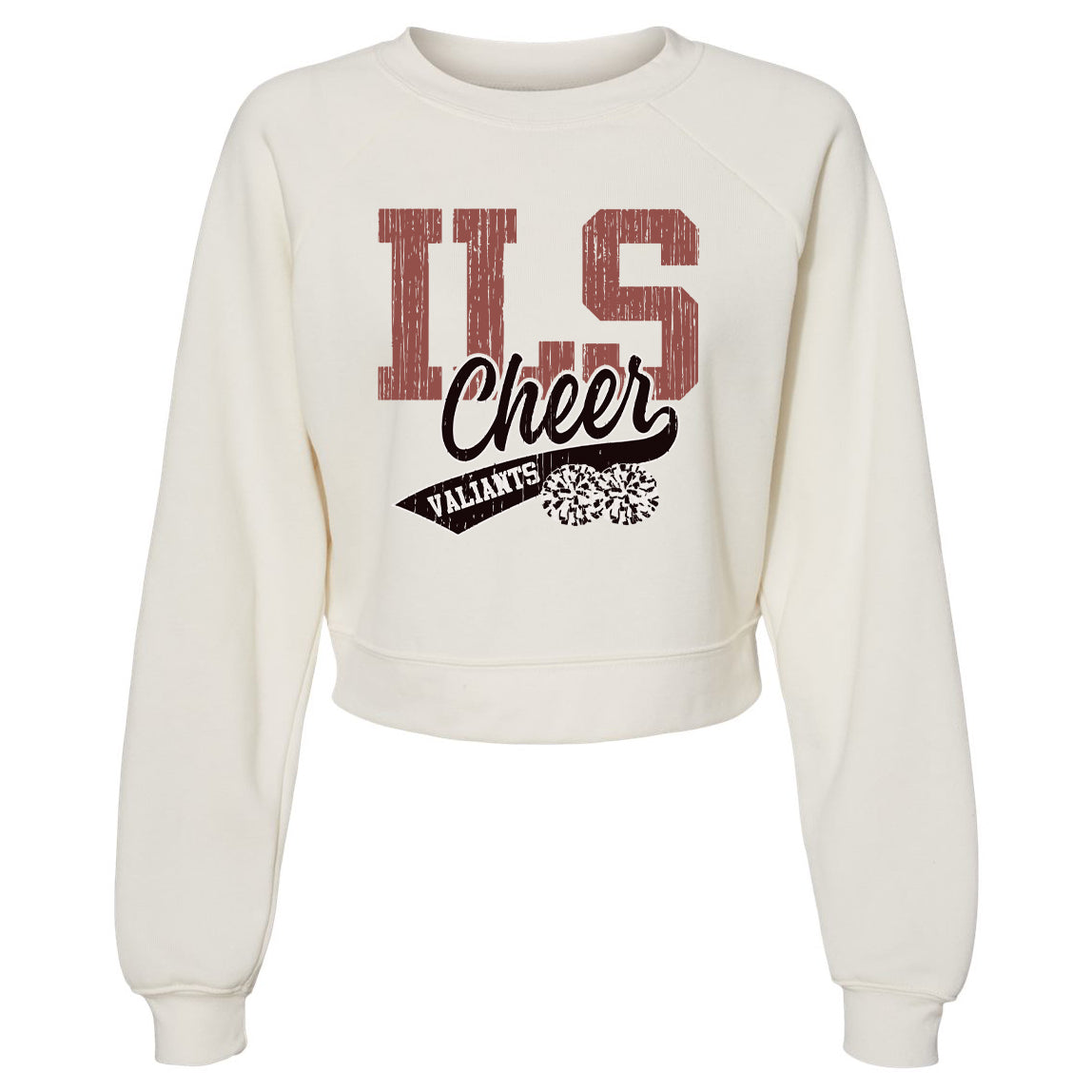 Immanuel Lutheran School: Cheer Cropped Crewneck