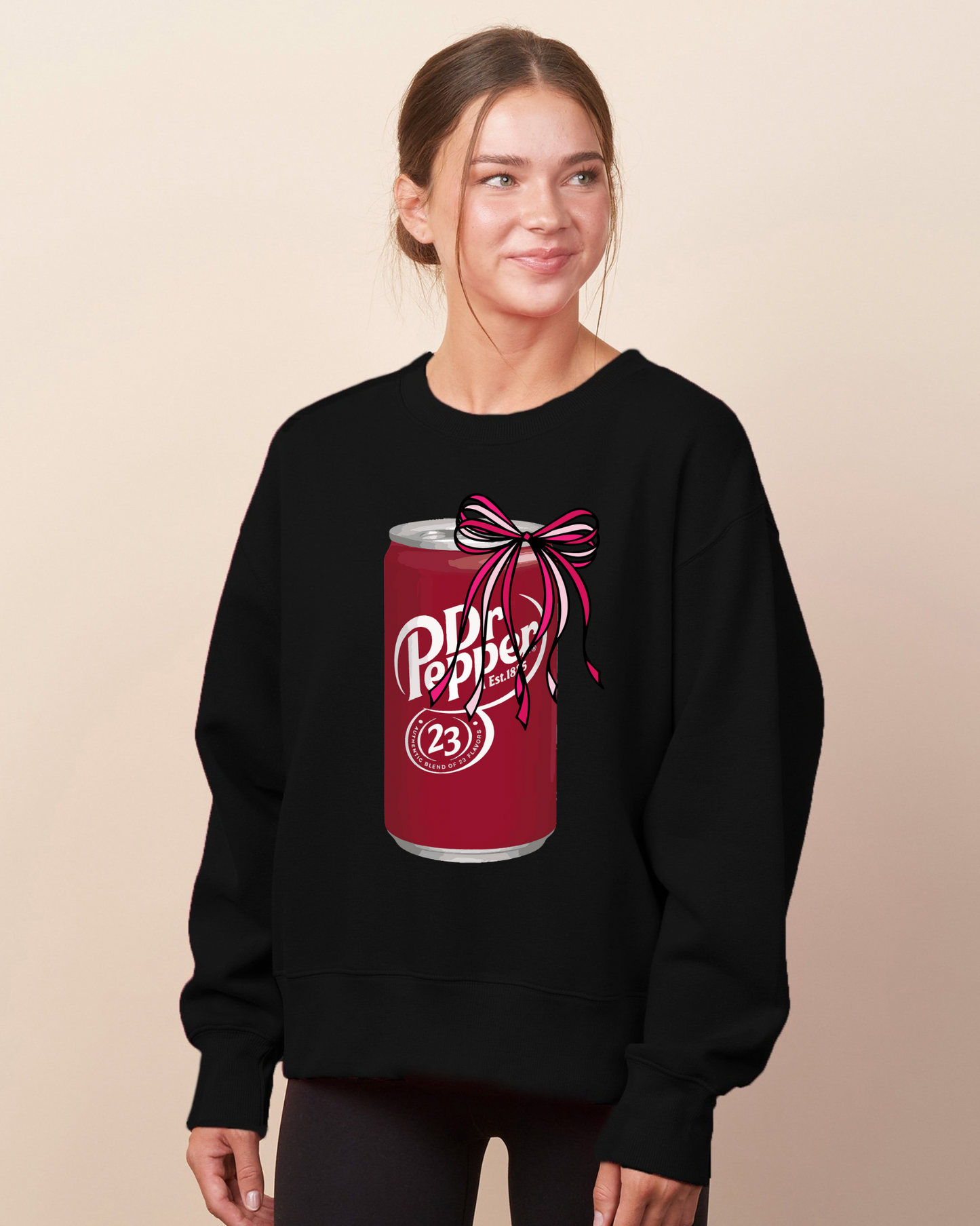 The Soda Bar: Dr. Pepper Boxy Crewneck