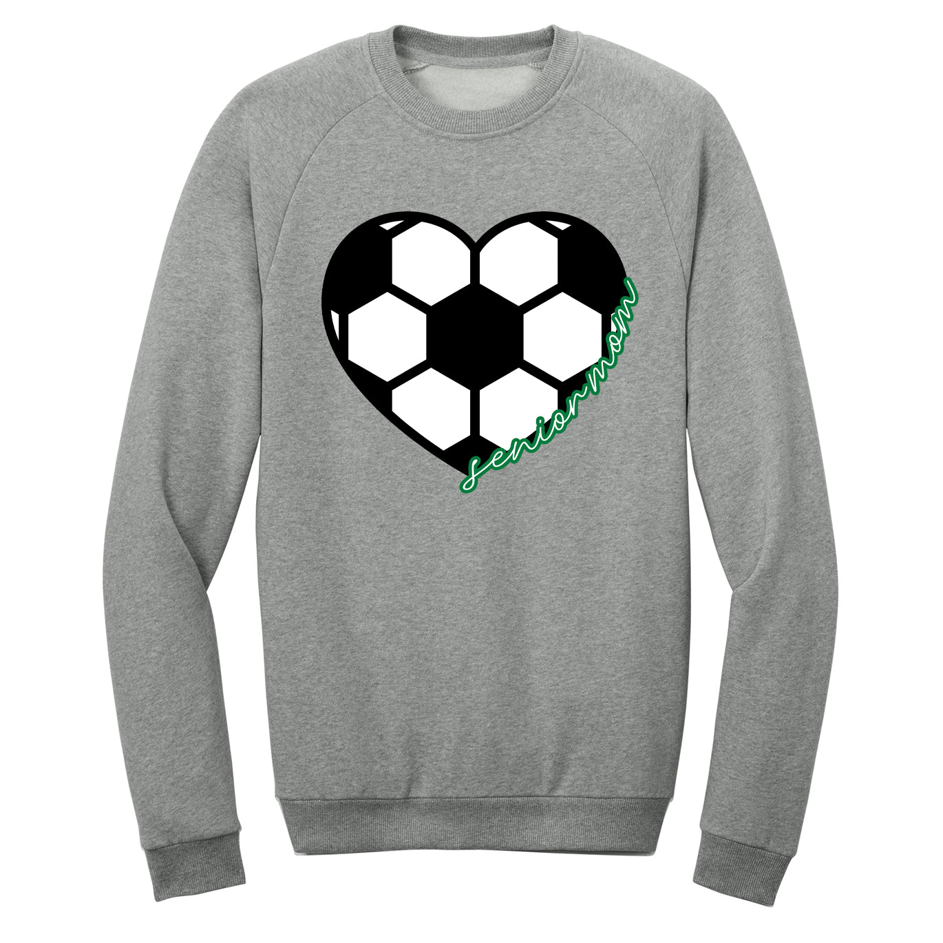 Valparaiso Soccer: Girls Soccer Senior Mom Crewneck Sweatshirt