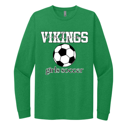 Valparaiso Soccer: Girls Soccer Long Sleeve Tee