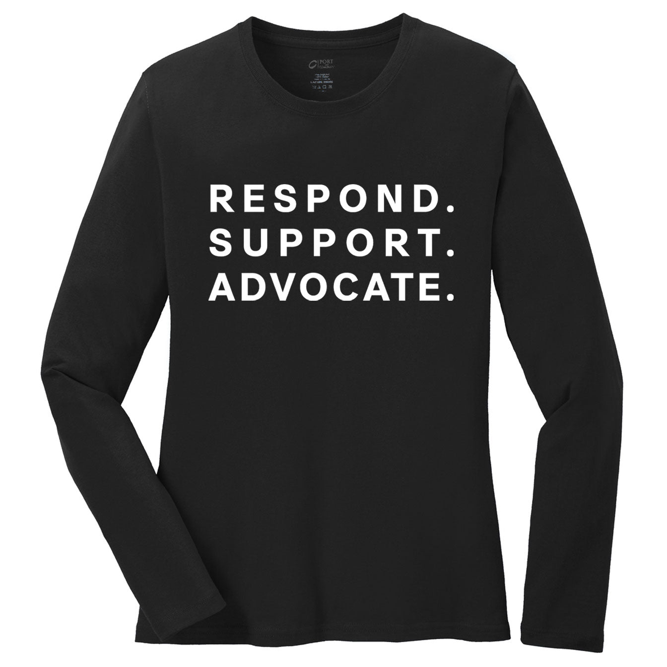 Porter County SART: Women's Long Sleeve Tee