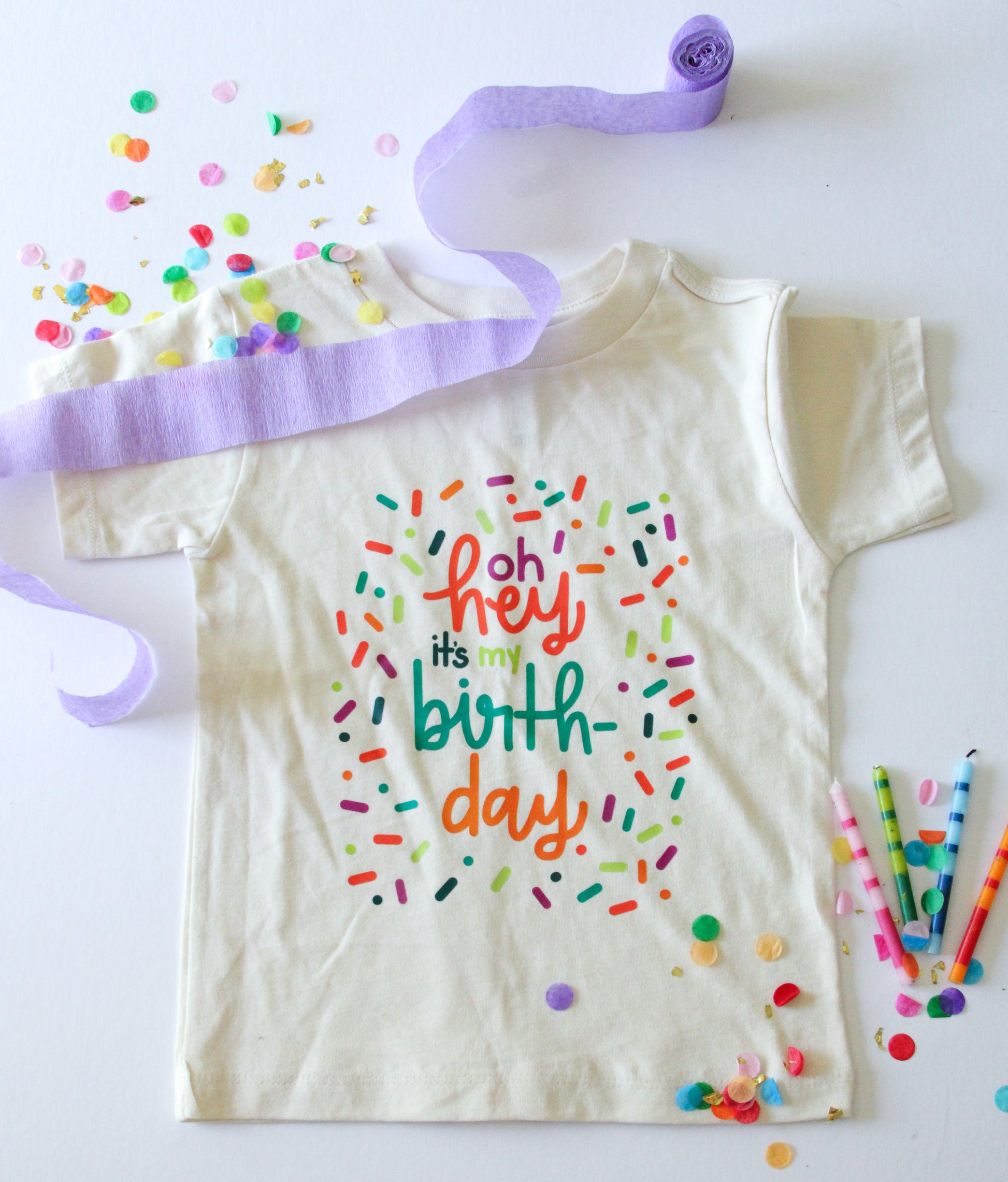 Oh Hey, It's My Birthday! T-Shirt - Nottingham Embroidery