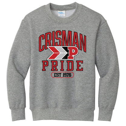 Crisman Elementary School | Pride Distressed Shirt