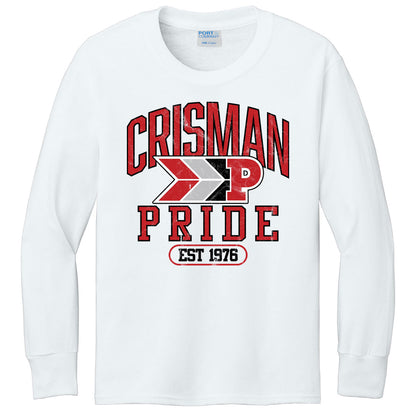 Crisman Elementary School | Pride Distressed Shirt