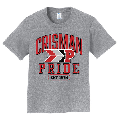 Crisman Elementary School | Pride Distressed Shirt