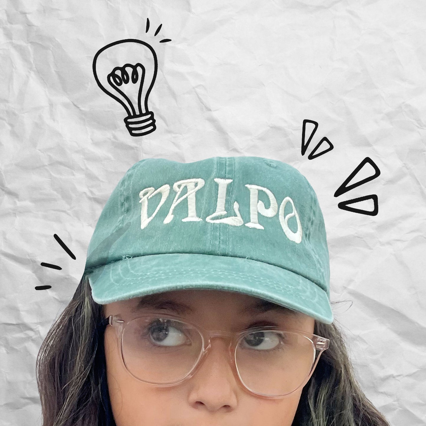 Valparaiso Vikings: Retro Washed Hat